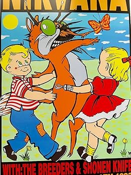 Amazon.co.jp: ポスターNirvana ニルヴァーナ Houston 1993